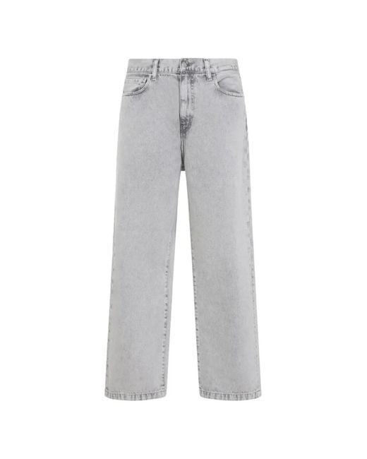 Carhartt Gray Patch Trousers