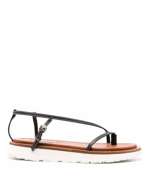 Zimmermann Brown Skinny Strap Sandal