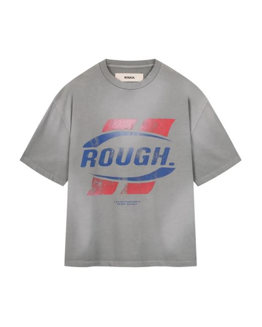 ROUGH ロゴ Tシャツ Gray