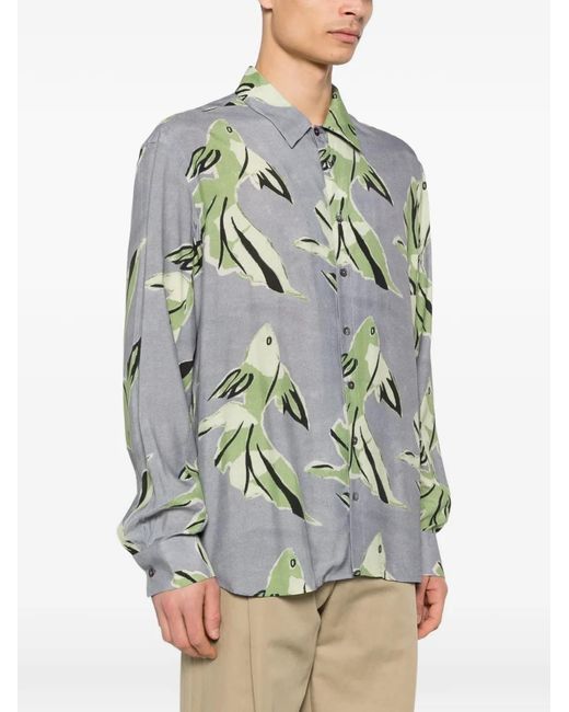 Paul Smith Gray Shirt for men