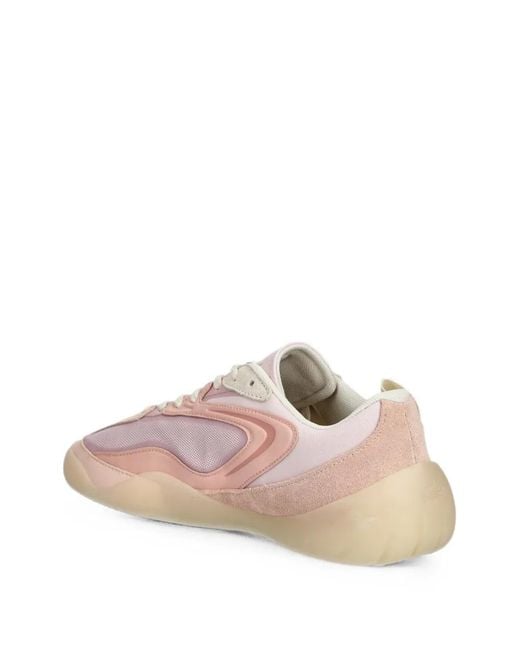 Lacoste Pink Side Low-Top Sneakers