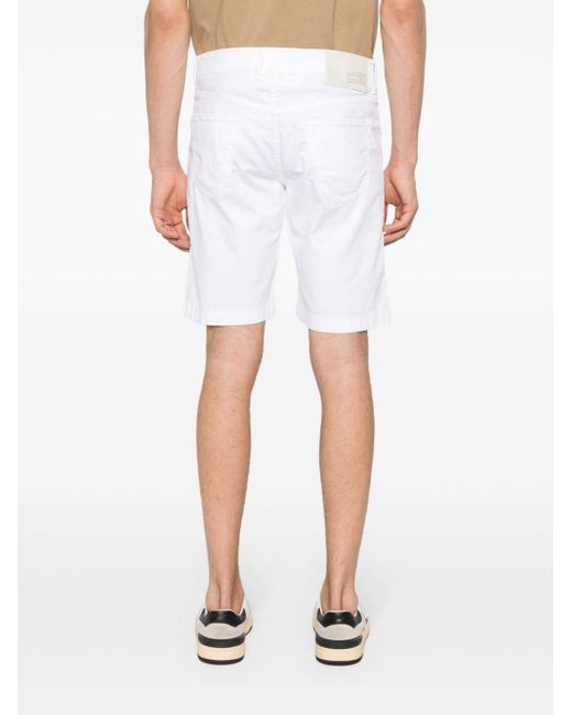 Jacob Cohen Nicolas Jeans-Shorts in White für Herren
