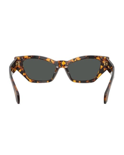 Versace Green Cat-Eye Sunglasses