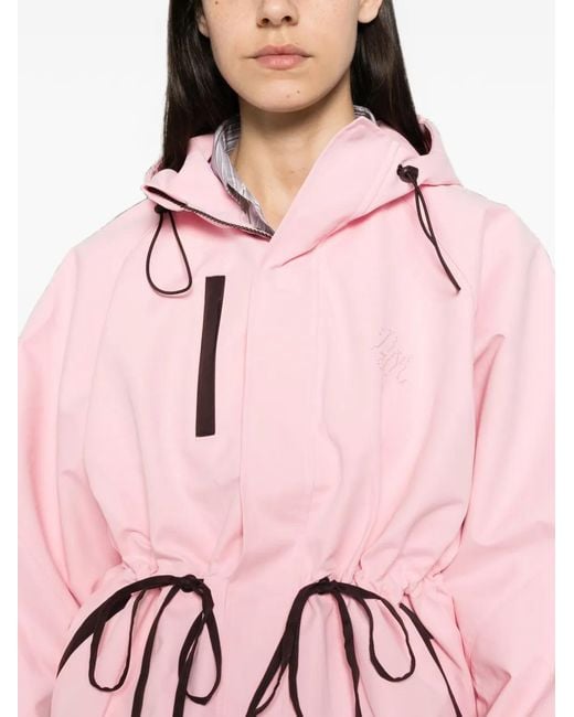 Damson Madder Pink Liu Raincoat
