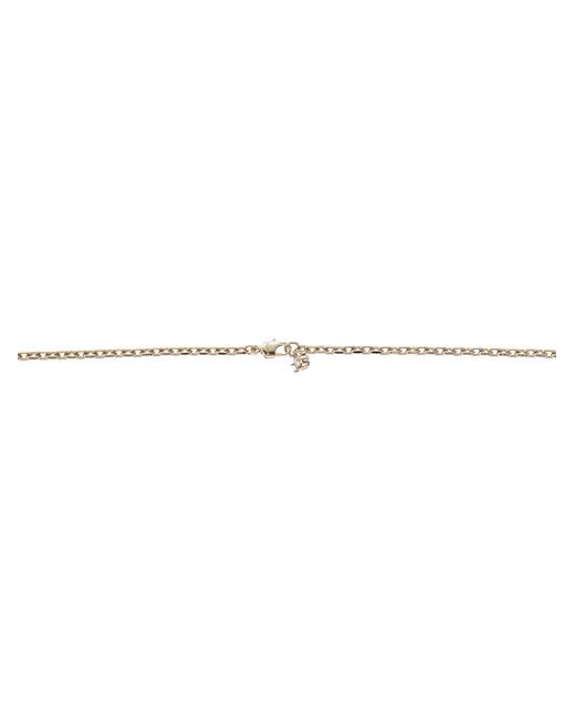 McQueen White Logo-Chain Necklace