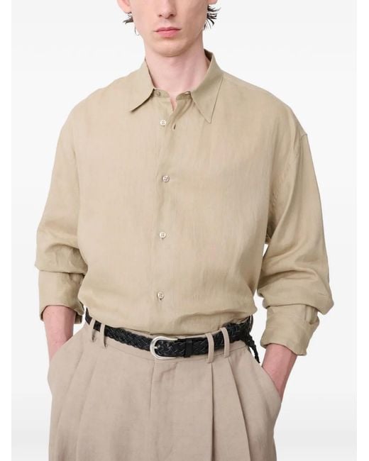 Studio Nicholson Natural Rafe Shirt for men