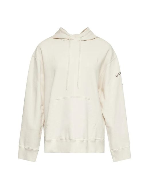 MM6 by Maison Margiela White Mannequin-Print Sweatshirt