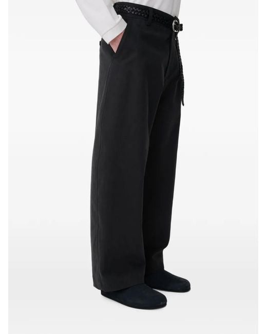 Studio Nicholson Gray Minard Straight-Leg Trousers for men
