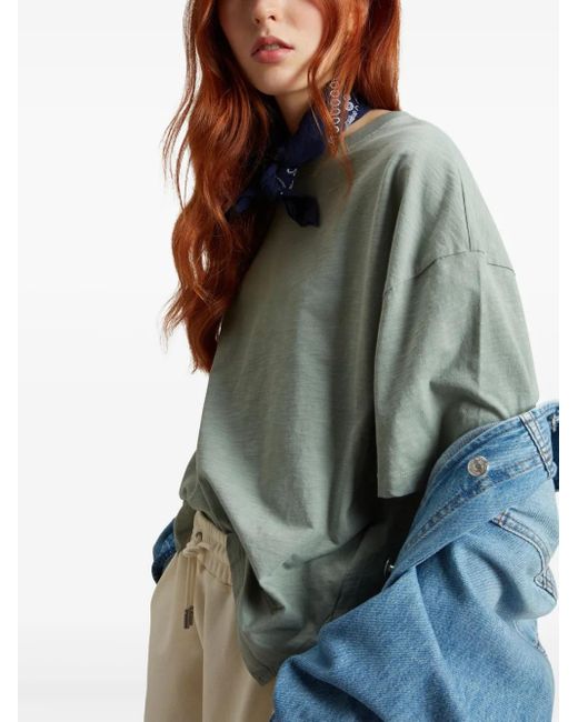 Woolrich Green Cotton T-Shirt