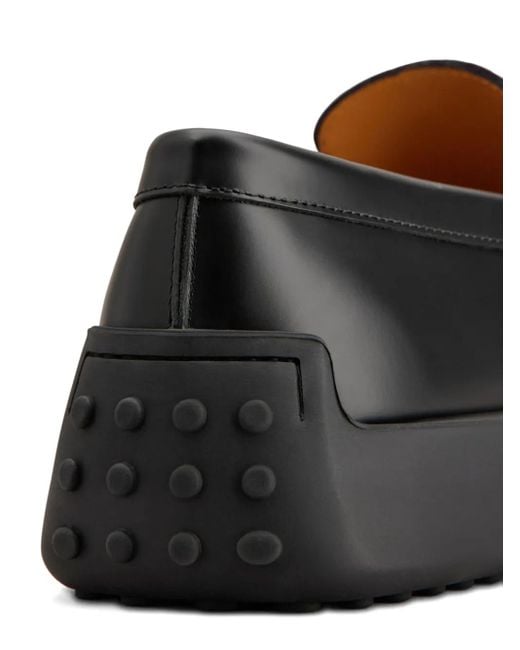 Tod's Black Scarpa Uomo Sotto Cav.Tomaia Pelle F.Do Gomma for men