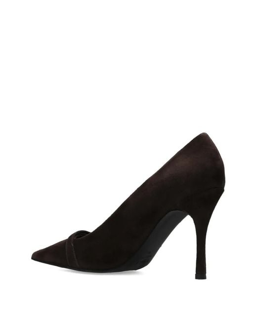 Furla Black Sfera Pointed-Toe Pumps