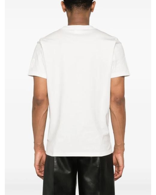 Courreges T-Shirt Met Logoprint in het White voor heren