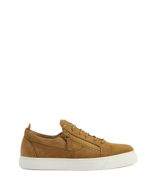 Giuseppe Zanotti Frankie Sneakers aus Wildleder in Brown für Herren