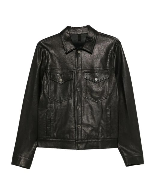 Chaqueta Con Bolsillos En El Pecho Tagliatore de hombre de color Black