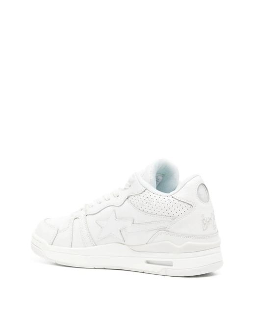 A Bathing Ape White Hi-Tops Trainers for men