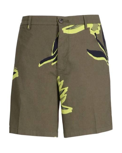 Boss Green Printed Shorts for men