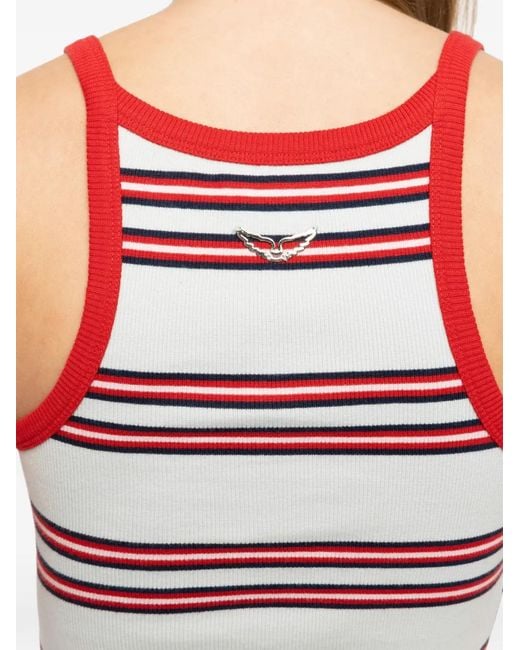 Zadig & Voltaire Red Débardeur Albao