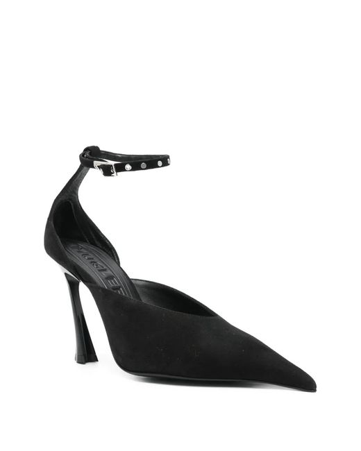 Mugler Black 100 Leather Pu