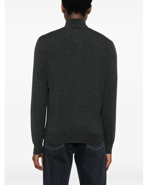 メンズ Brunello Cucinelli カシミア カーディガン Black