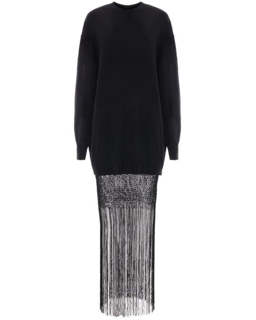 Christopher Esber Black Monument Maxi Dress