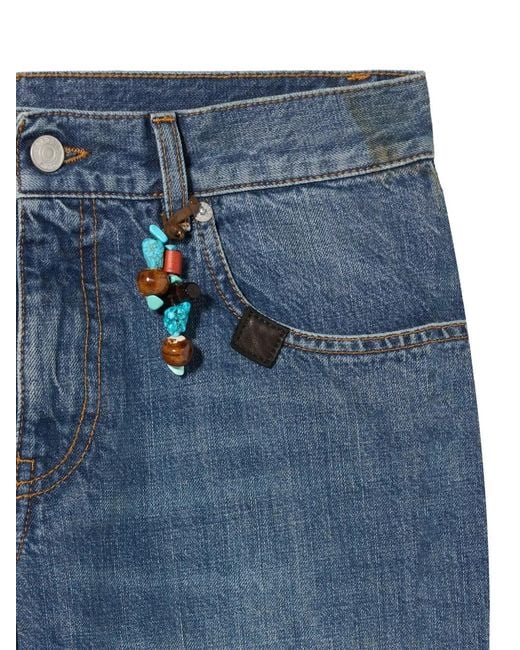 Vaqueros Jill Con Diseño Patchwork Fortela de color Blue