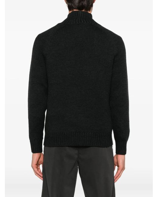 Maglione di Eleventy in Black da Uomo