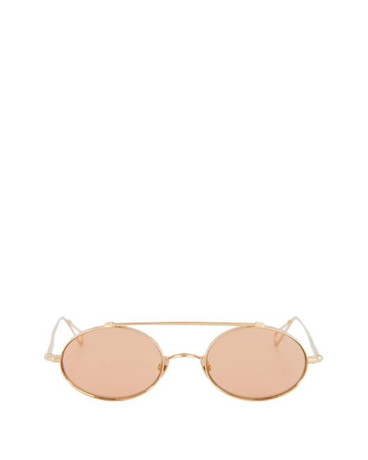 Ahlem Pink Turbigo Oval-Frame Sunglasses