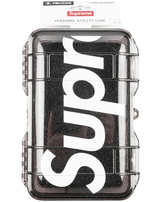 Supreme Black Pelican Waterproof M50 Microcase for men