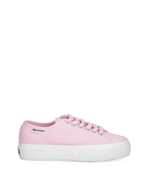 Superga Pink 3740 Platform Sneakers