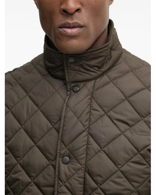 Barbour Brown Chelsea Corduroy-Collar Jacket for men