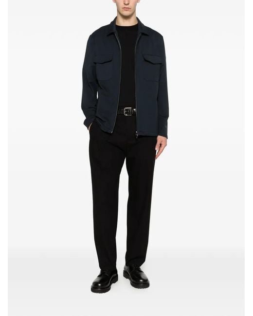 KIRED Blue Pocket Zip Jacket for men