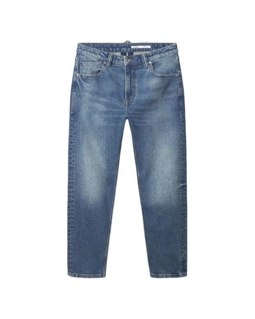Gabba Blue Distressed Denim Jeans for men