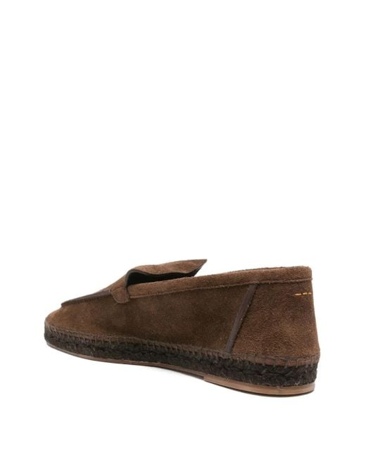 Castaner Brown Suede Espadrilles for men