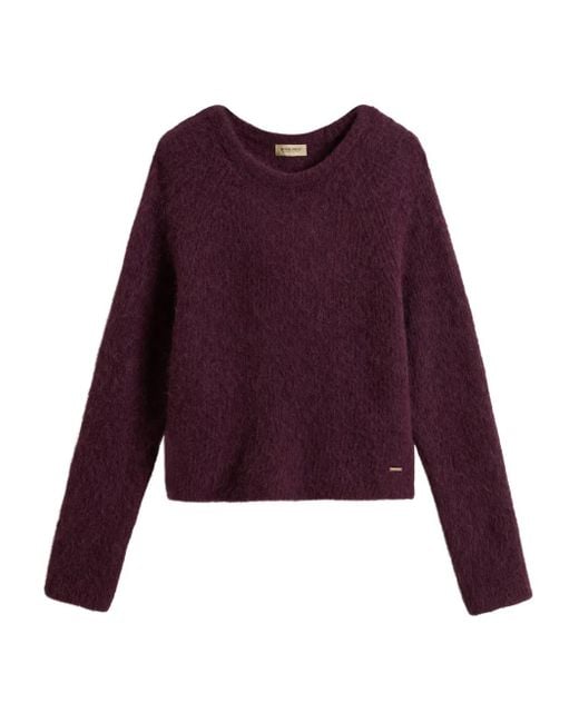 Jersey con cuello redondo Woolrich de color Purple