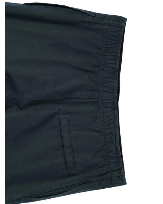 Margaret Howell Blue Pantalon Élastiqué À Boutons Pression for men