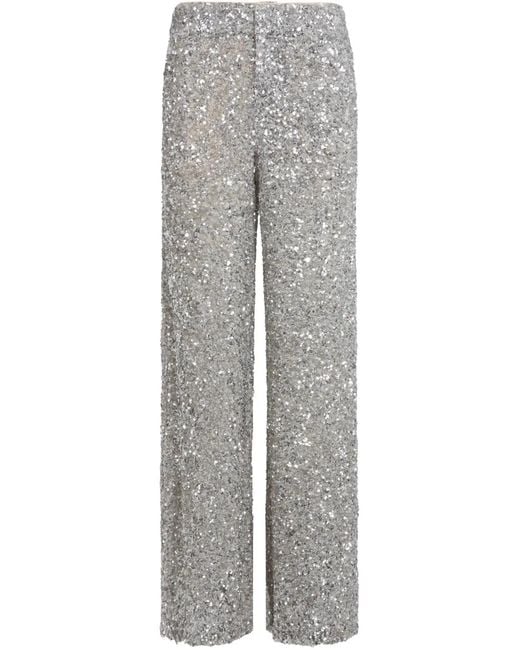 Alice + Olivia Gray Alice + Olivia Mame Pant