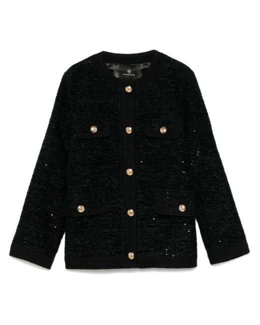 Anine Bing Black Lydia Jacket