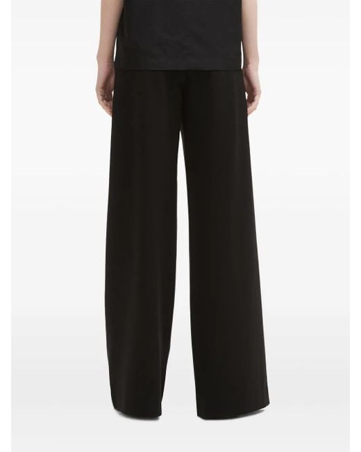 Rag & Bone Black Wide-Leg Trousers