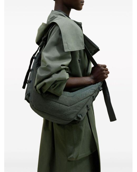LEMAIRE Small Soft Game shoulder bag グレー LEMAIRE | Small Soft Game Bag | Men | Lane Crawford