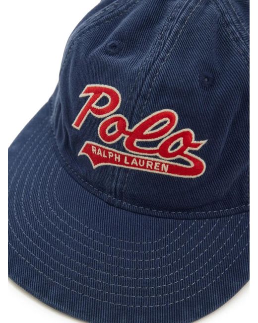 Polo Ralph Lauren Blue Polo Script Baseball Bap for men