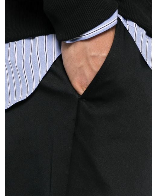 AMI Black Ami Trousers for men