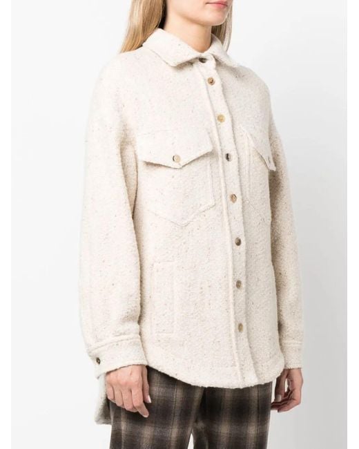 Kiton Natural Wool-Blend Shirt Jacket