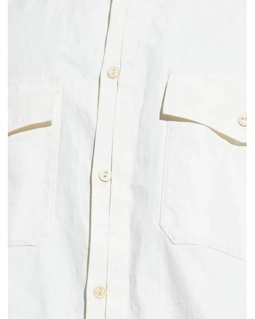 DSquared² White Chemise À Poches Multiples for men