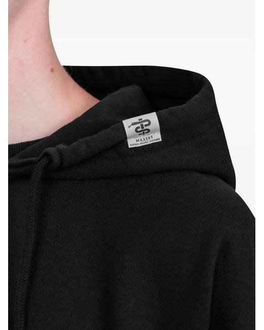 Maison Mihara Yasuhiro Black Long-Sleeve Hoodie for men