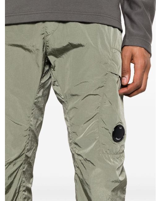 C P Company Green Chrome-r Lens-detail Track Pants for men