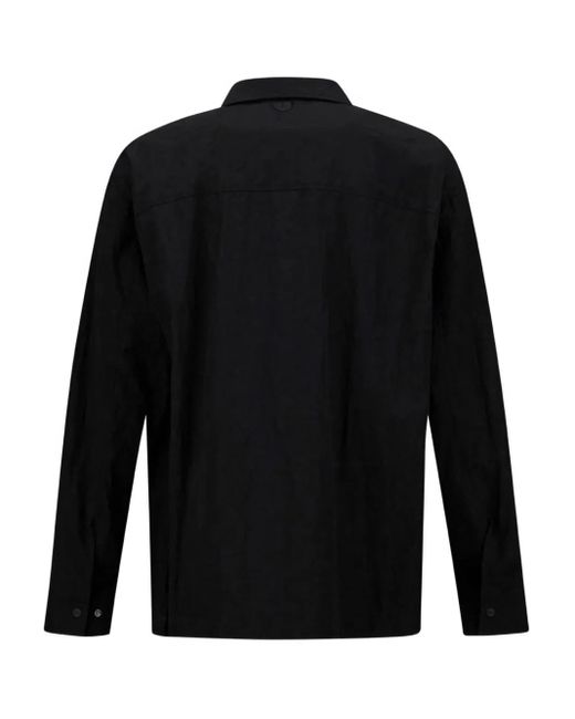 Giacca-Camicia Impermeabile di Laminar in Black da Uomo