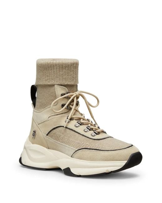 Stuart Weitzman Natural Hiker Sneakers