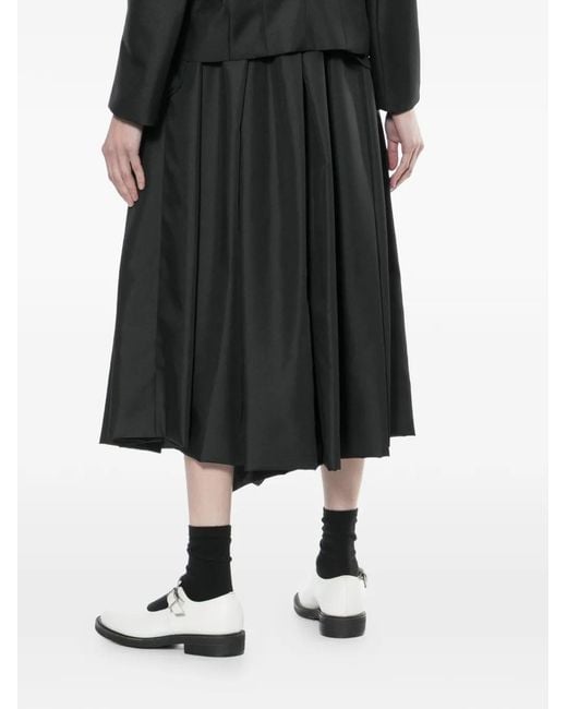Comme des Garçons Plooibroek in het Black