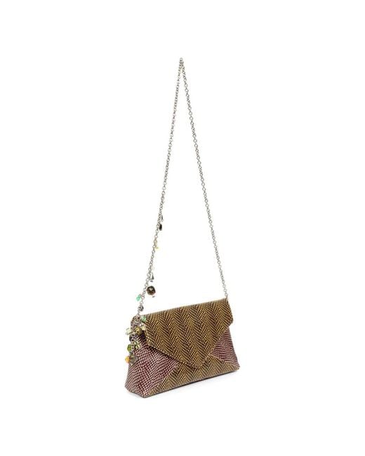 Dries Van Noten Brown Large Envelope Leather Shoulder Bag
