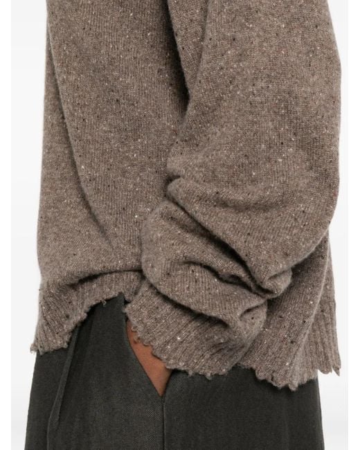 Uma Wang Cashmere Sweater Brown